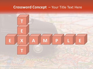 Traffic On The Roads PowerPoint Template