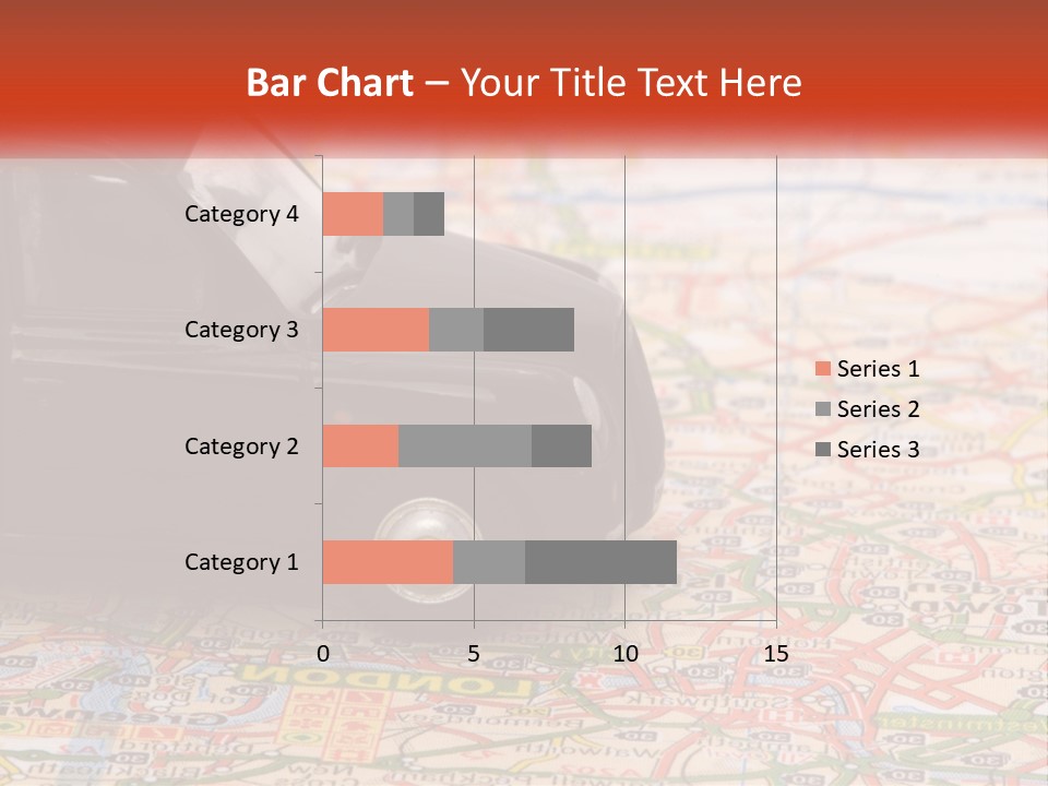 Traffic On The Roads PowerPoint Template