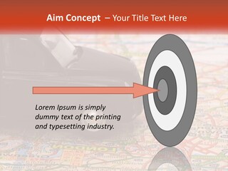 Traffic On The Roads PowerPoint Template