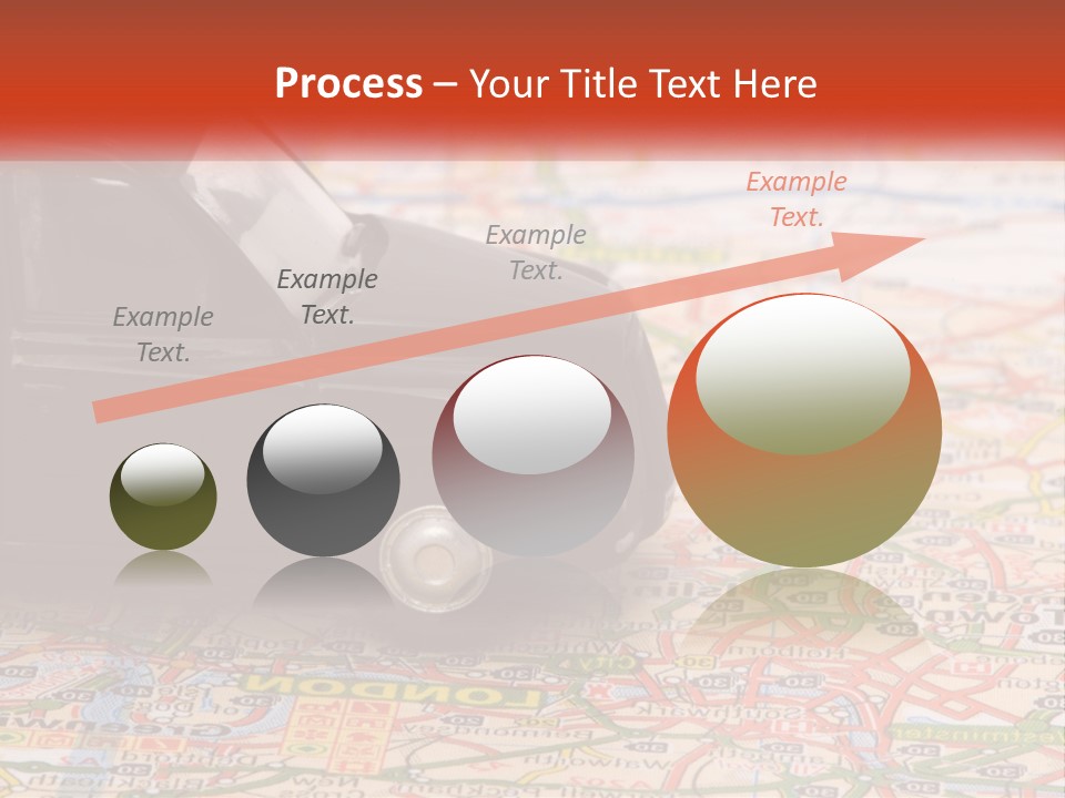 Traffic On The Roads PowerPoint Template