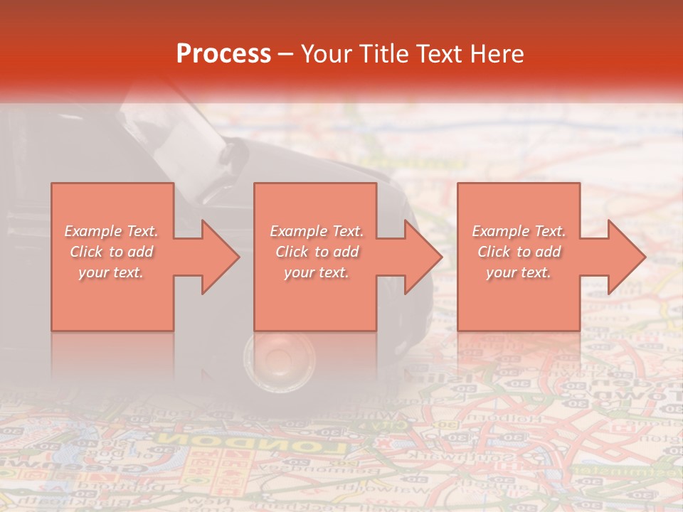 Traffic On The Roads PowerPoint Template
