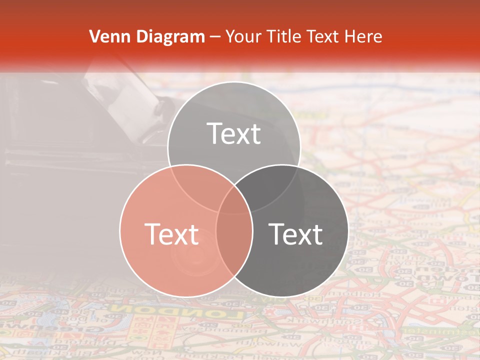 Traffic On The Roads PowerPoint Template