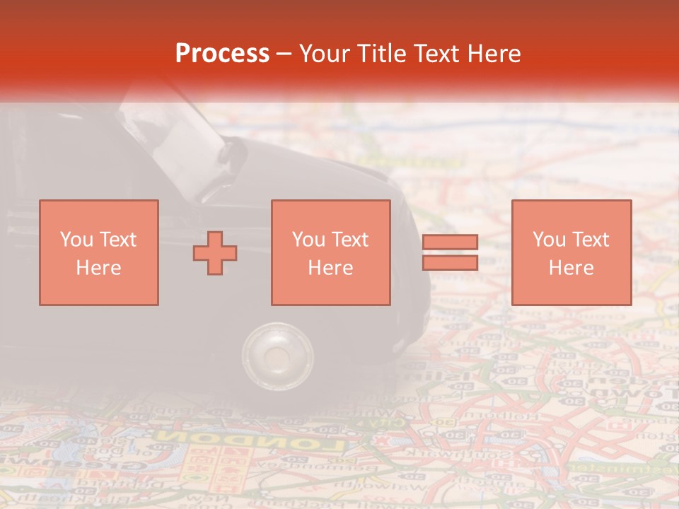 Traffic On The Roads PowerPoint Template