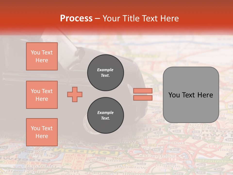 Traffic On The Roads PowerPoint Template