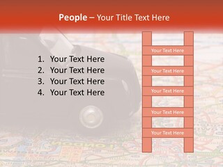 Traffic On The Roads PowerPoint Template