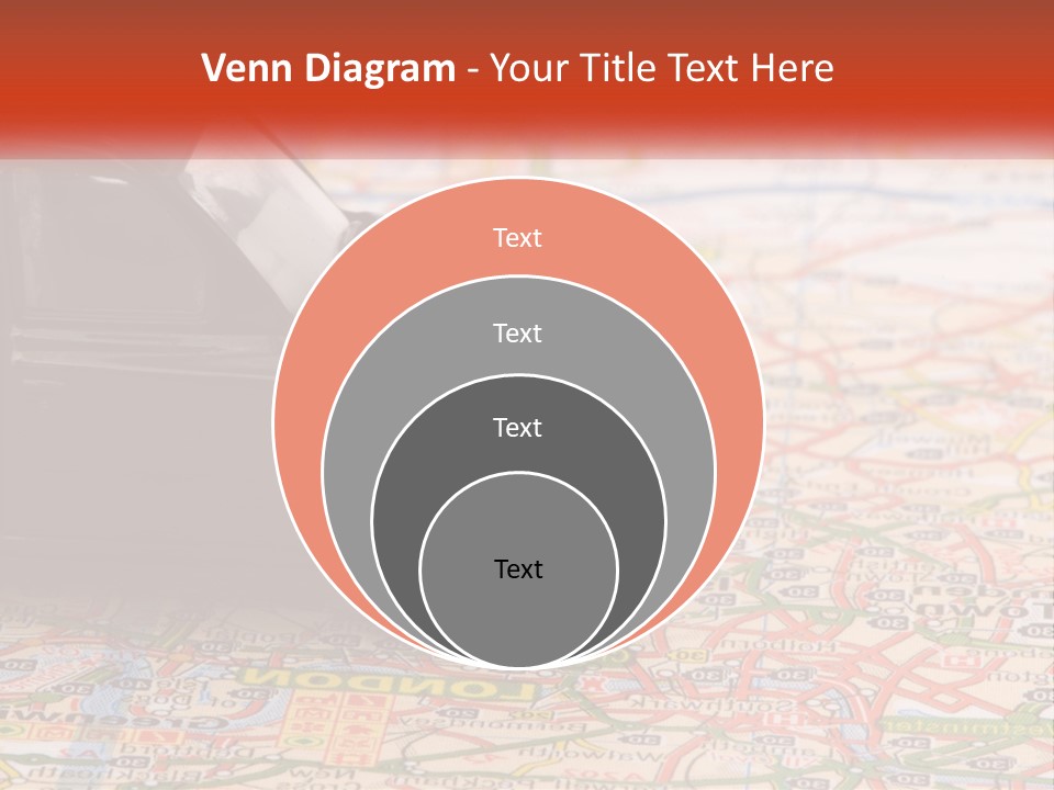 Traffic On The Roads PowerPoint Template