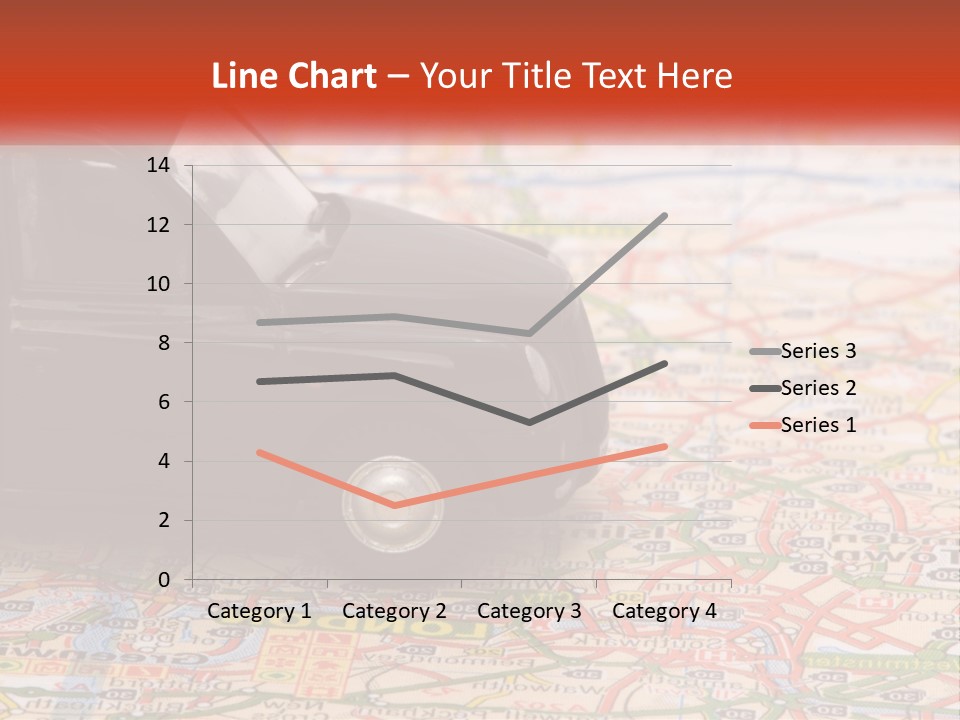 Traffic On The Roads PowerPoint Template