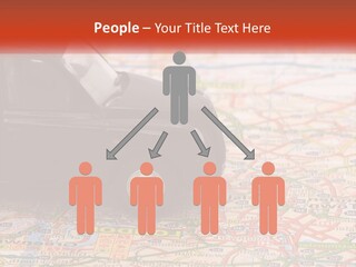 Traffic On The Roads PowerPoint Template