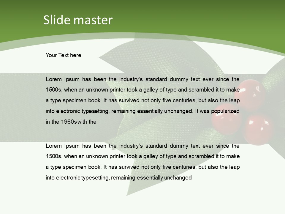 Bow PowerPoint Template