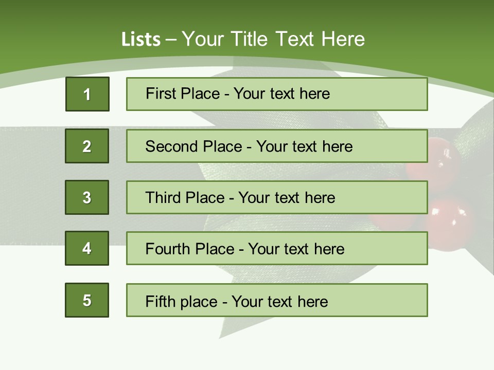 Bow PowerPoint Template