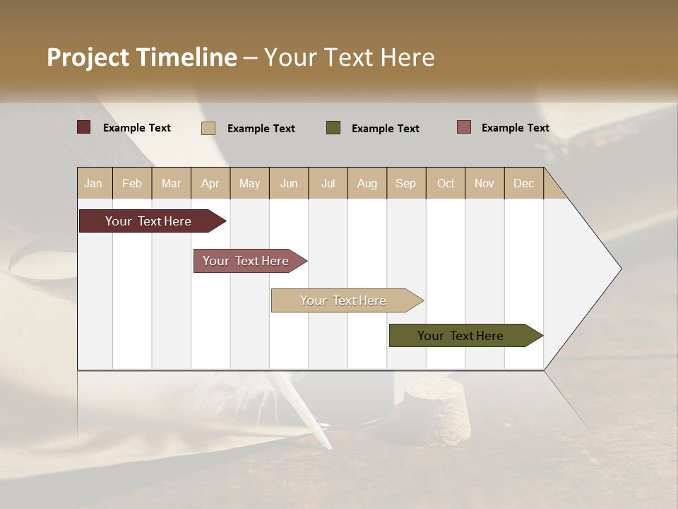 Pen And Ink PowerPoint Template