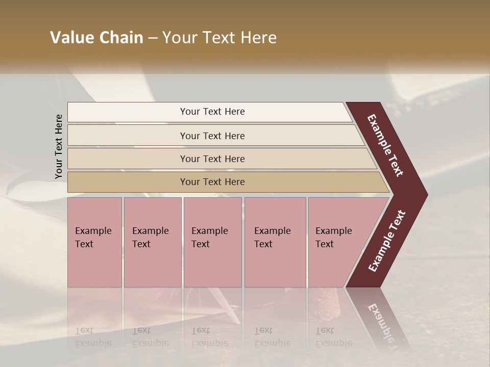 Pen And Ink PowerPoint Template