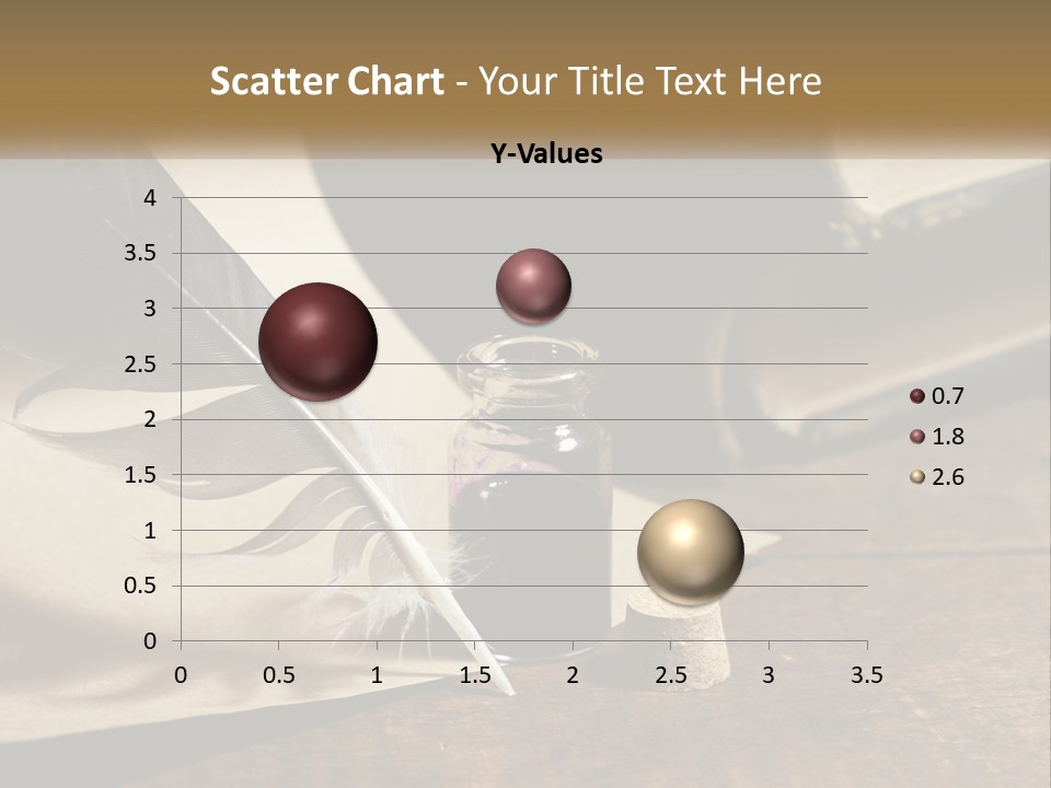 Pen And Ink PowerPoint Template