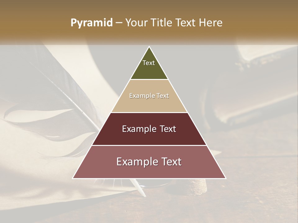 Pen And Ink PowerPoint Template