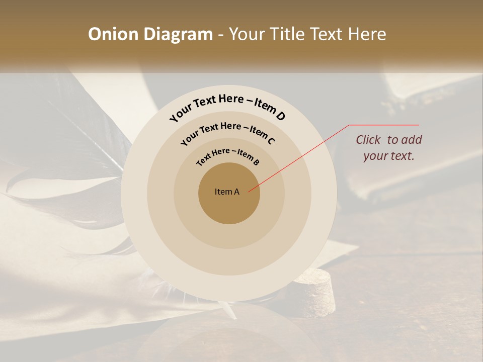 Pen And Ink PowerPoint Template