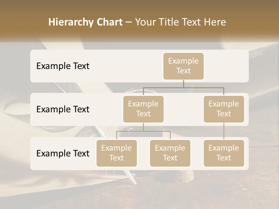 Pen And Ink PowerPoint Template