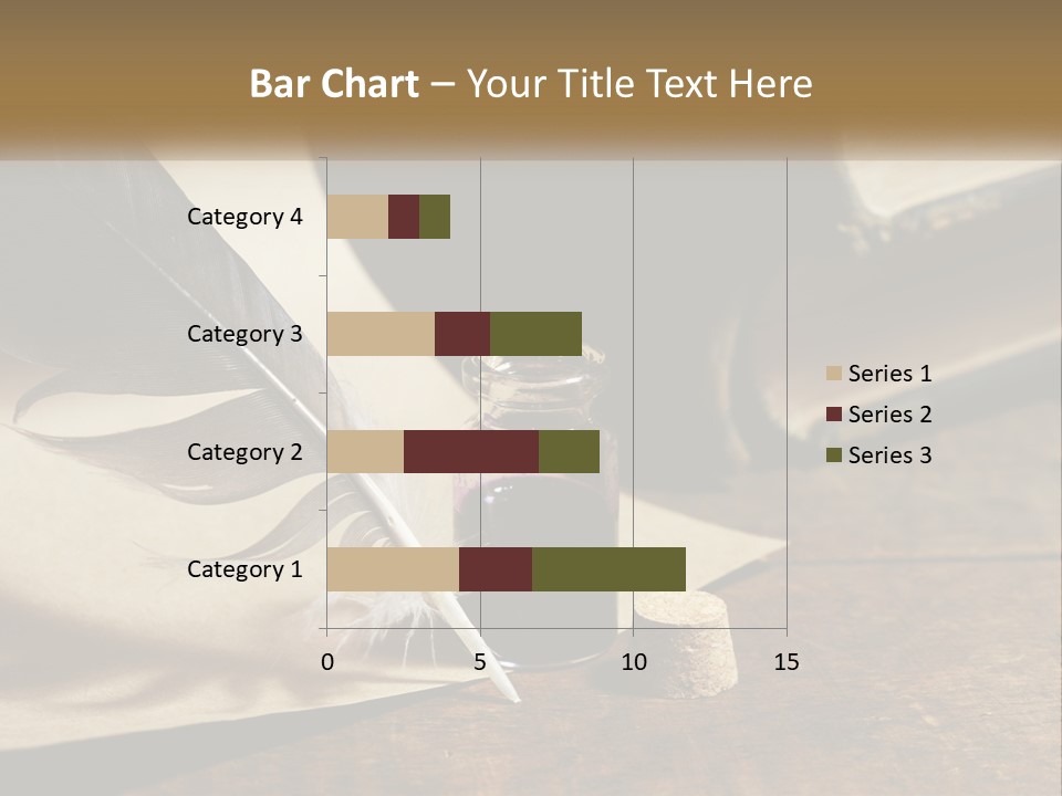 Pen And Ink PowerPoint Template
