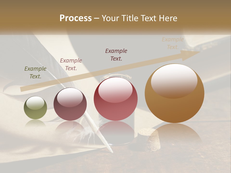 Pen And Ink PowerPoint Template