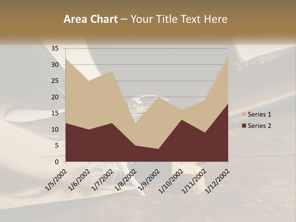 Pen And Ink PowerPoint Template