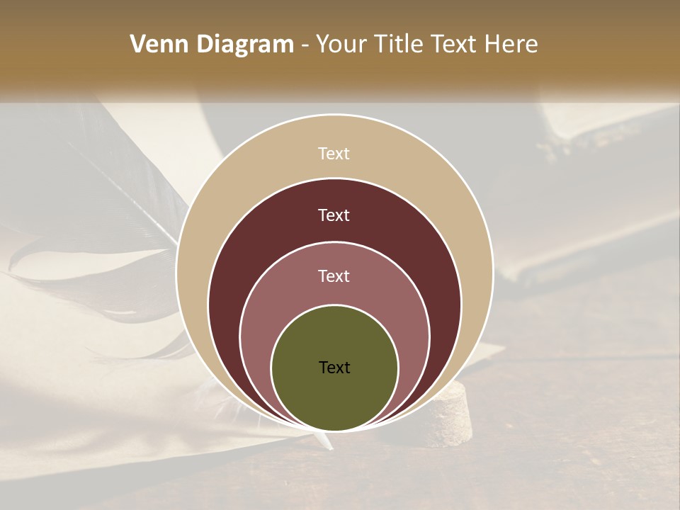 Pen And Ink PowerPoint Template
