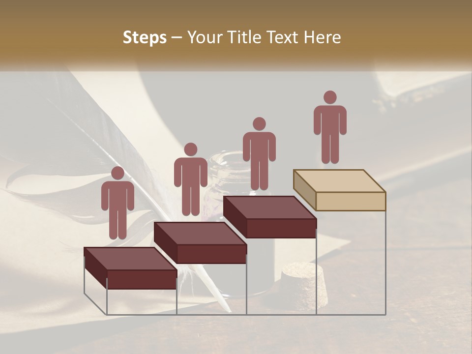 Pen And Ink PowerPoint Template