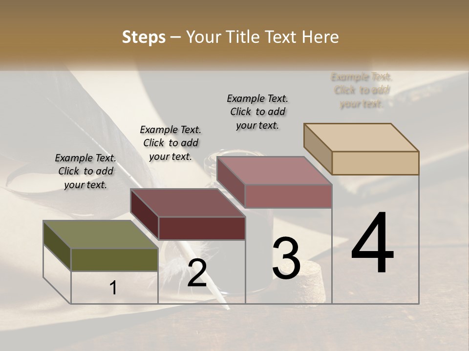 Pen And Ink PowerPoint Template