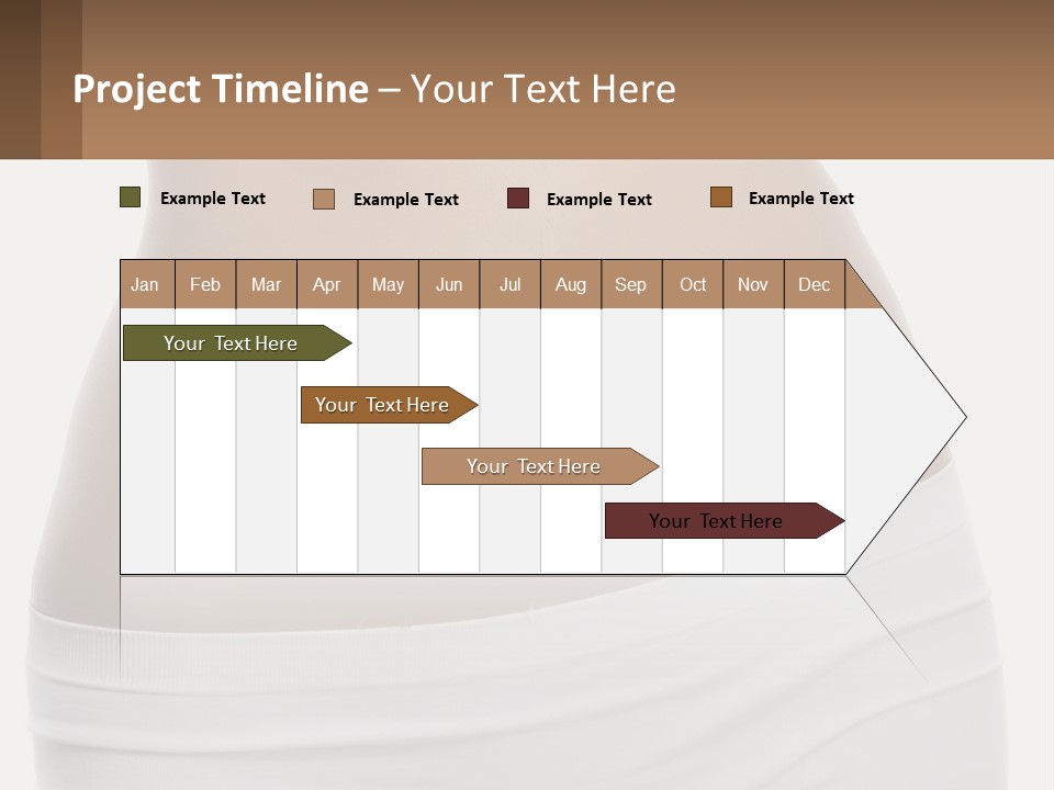 Women's Waist PowerPoint Template