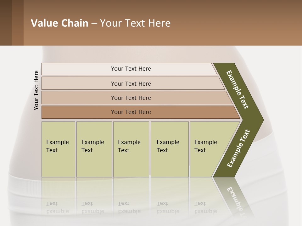 Women's Waist PowerPoint Template