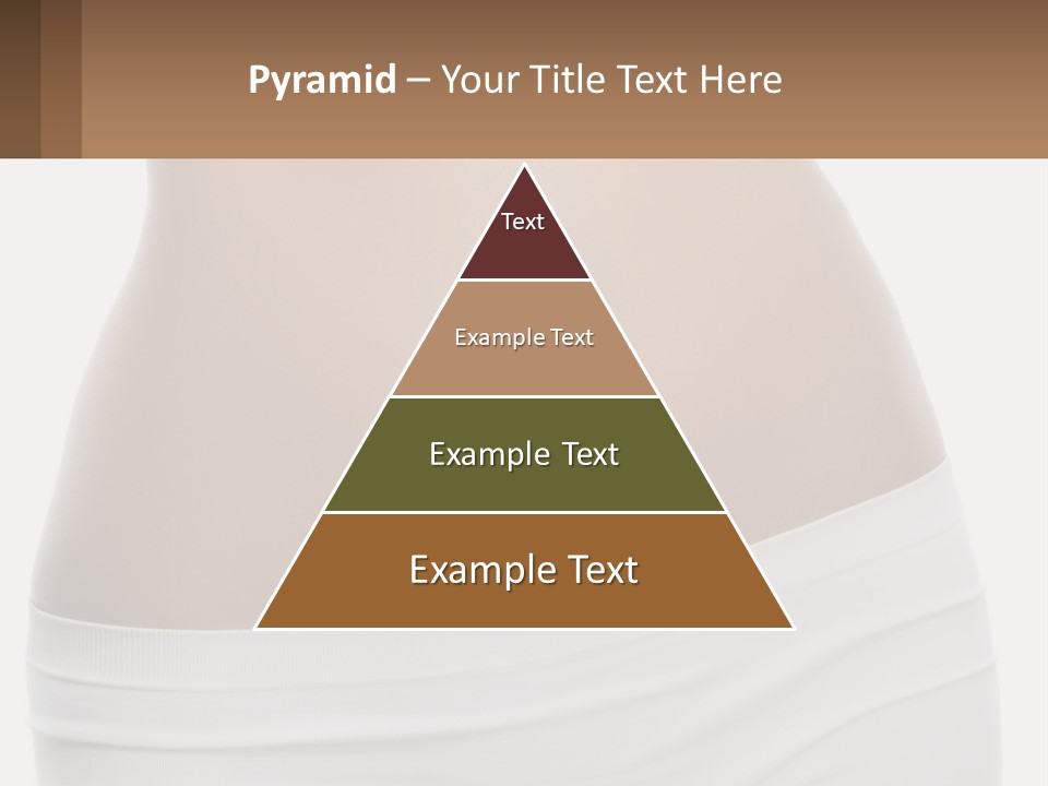 Women's Waist PowerPoint Template