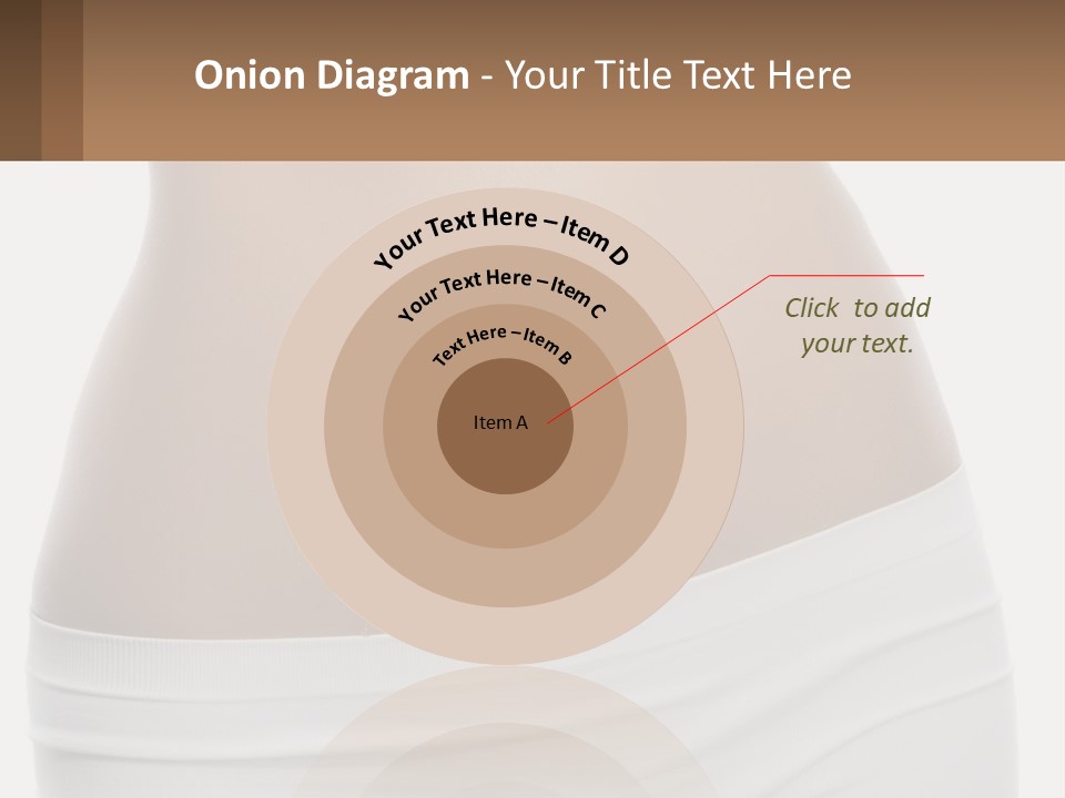 Women's Waist PowerPoint Template