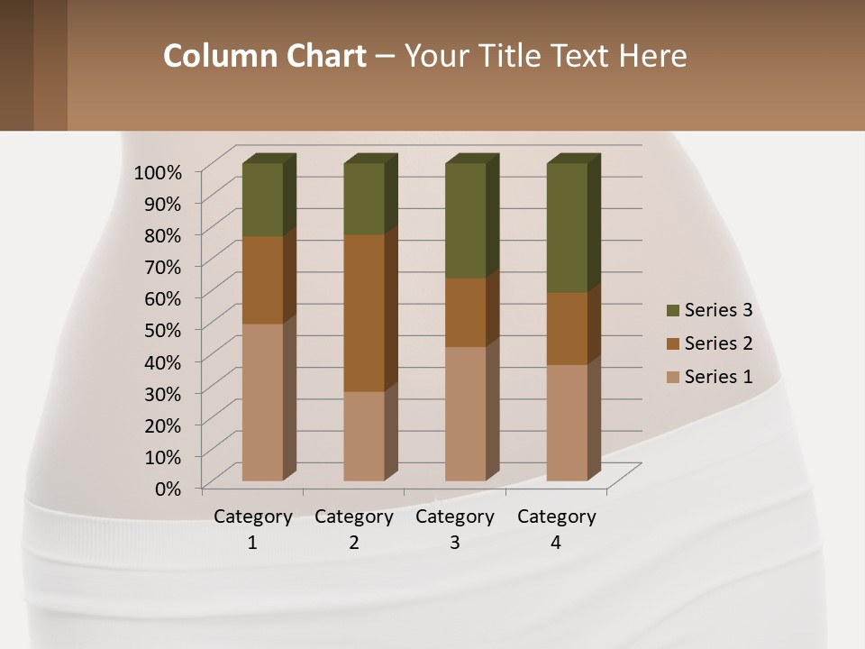 Women's Waist PowerPoint Template
