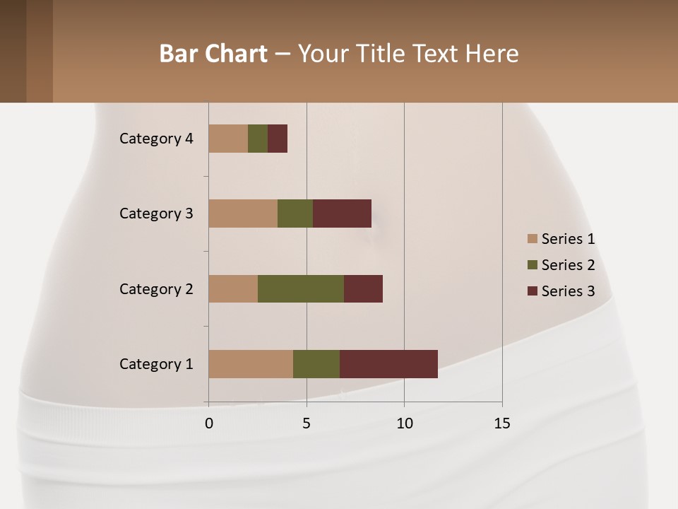 Women's Waist PowerPoint Template