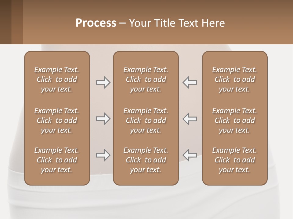 Women's Waist PowerPoint Template
