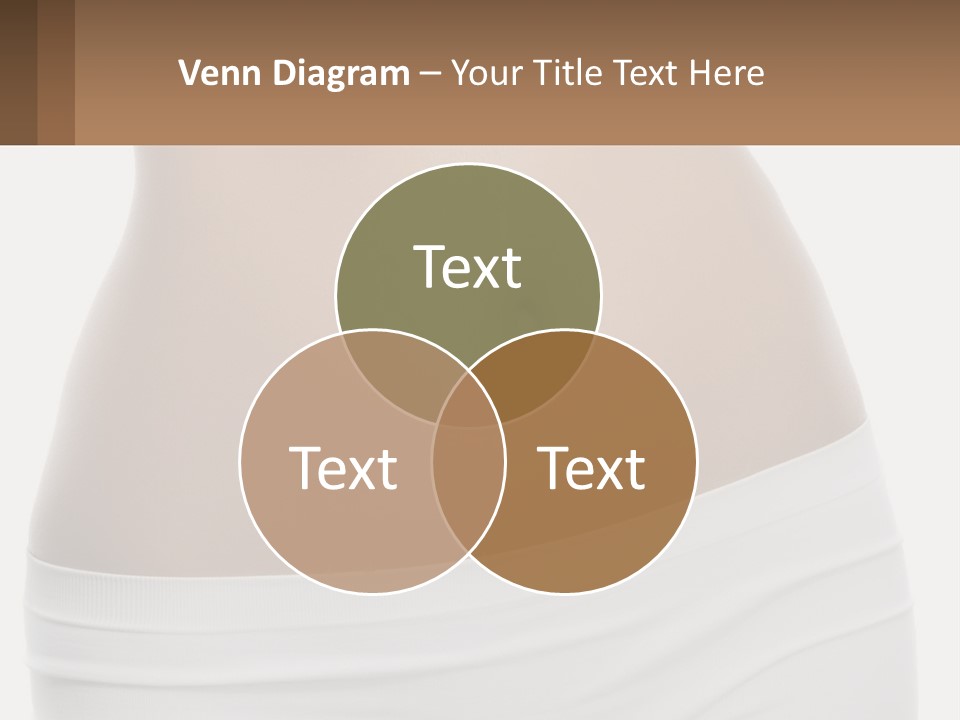 Women's Waist PowerPoint Template