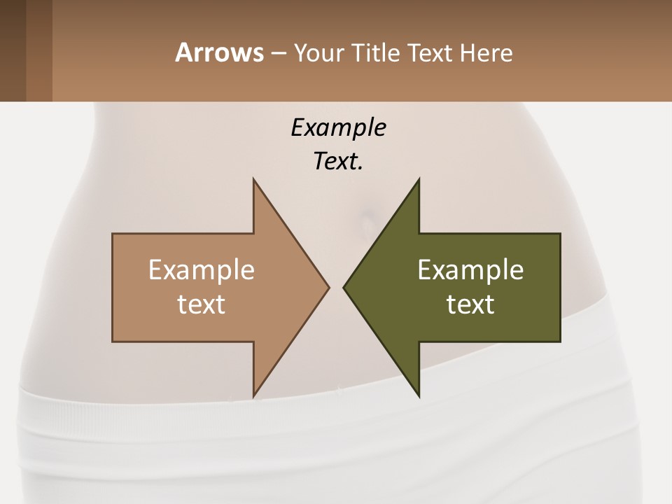 Women's Waist PowerPoint Template
