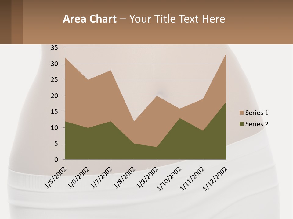 Women's Waist PowerPoint Template