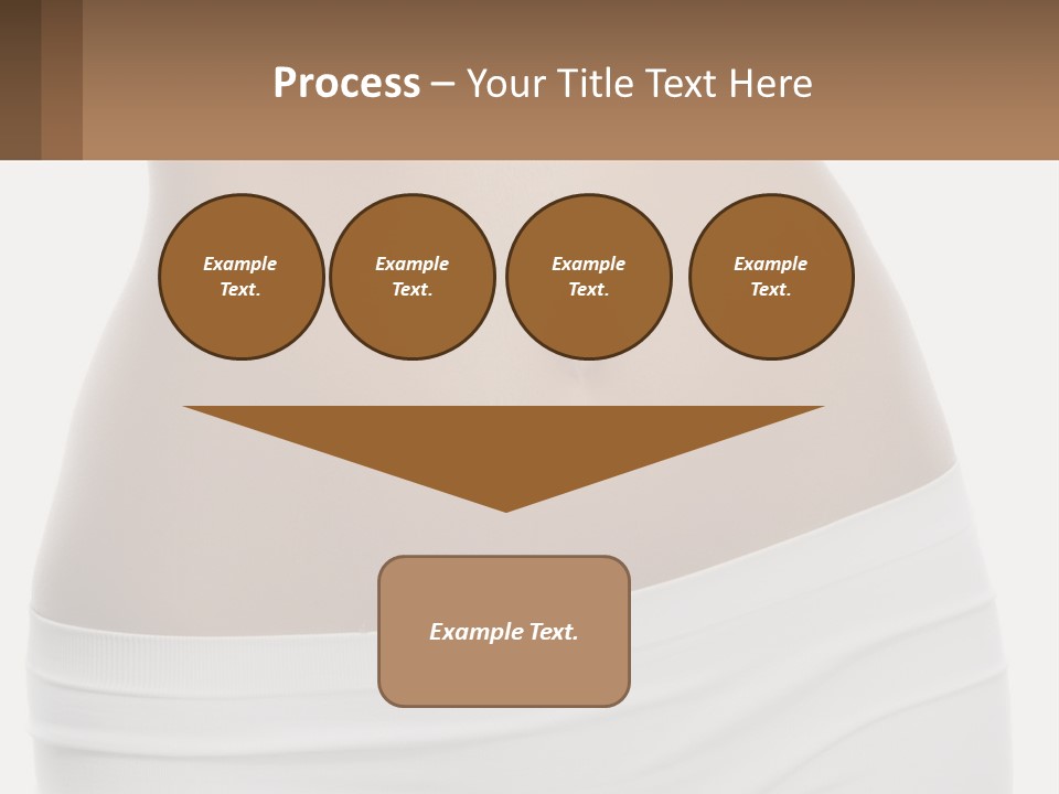 Women's Waist PowerPoint Template