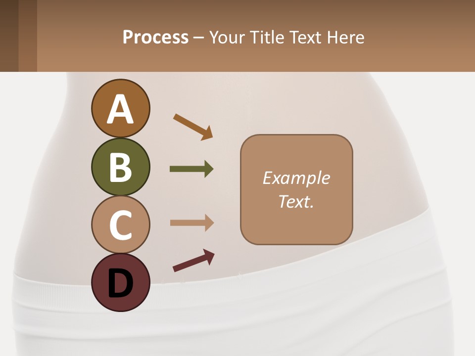 Women's Waist PowerPoint Template