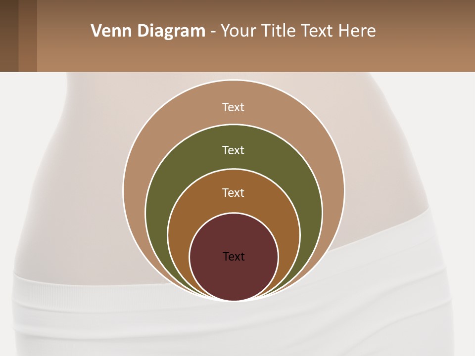 Women's Waist PowerPoint Template