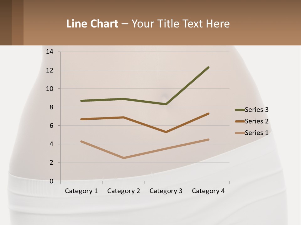 Women's Waist PowerPoint Template
