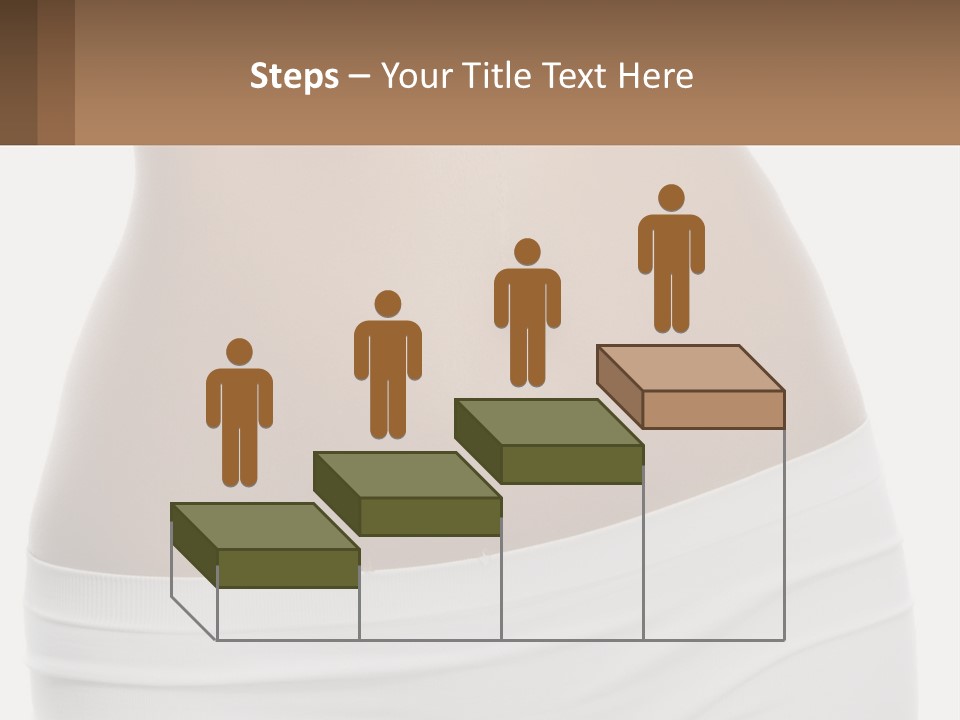 Women's Waist PowerPoint Template