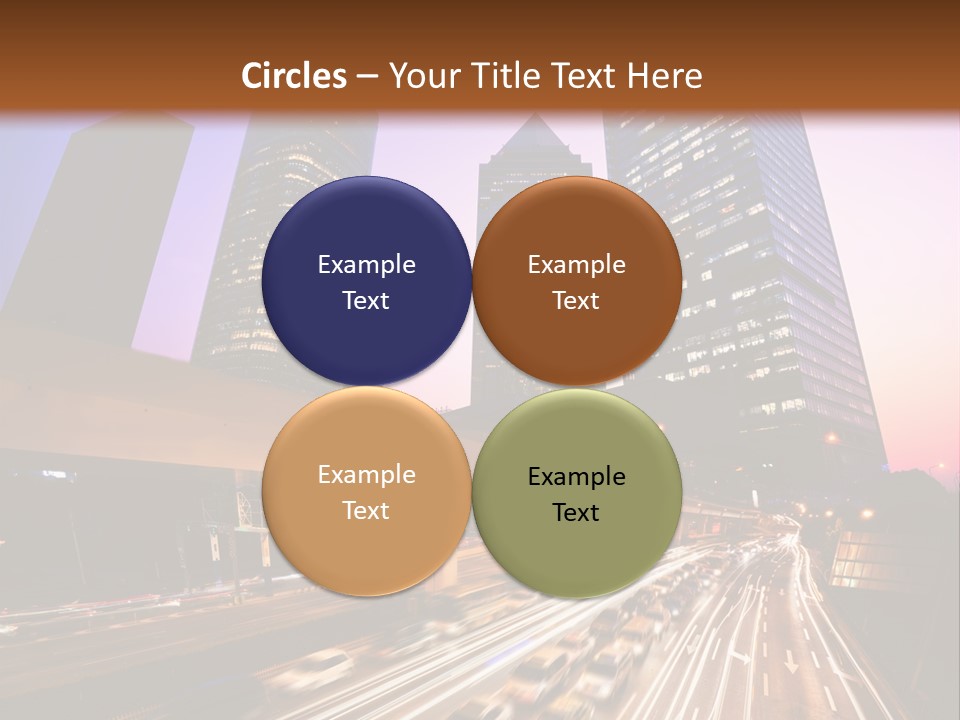 Night City PowerPoint Template