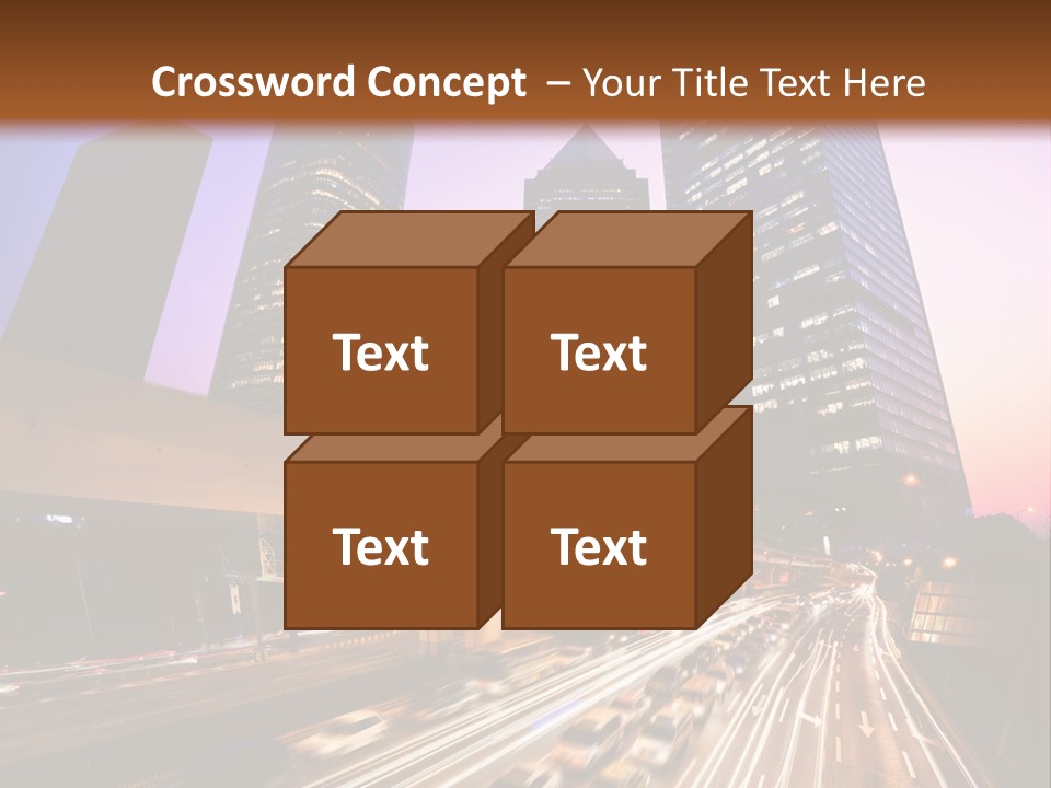 Night City PowerPoint Template