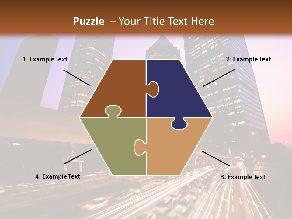 Night City PowerPoint Template