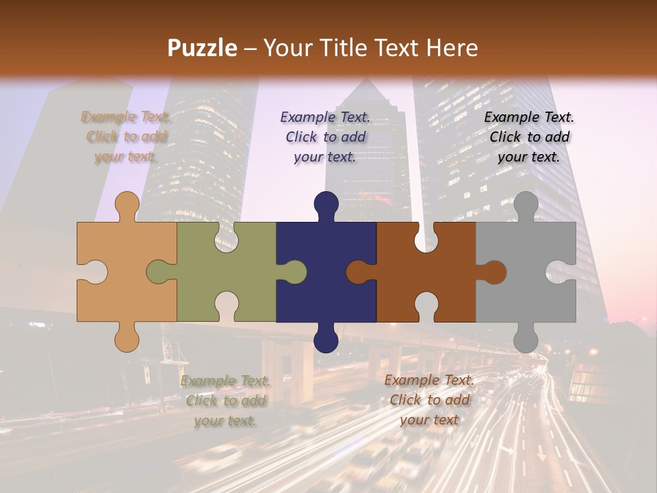 Night City PowerPoint Template