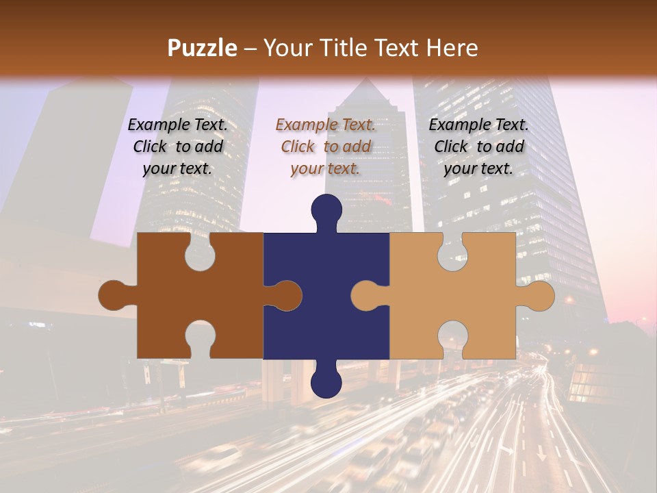 Night City PowerPoint Template