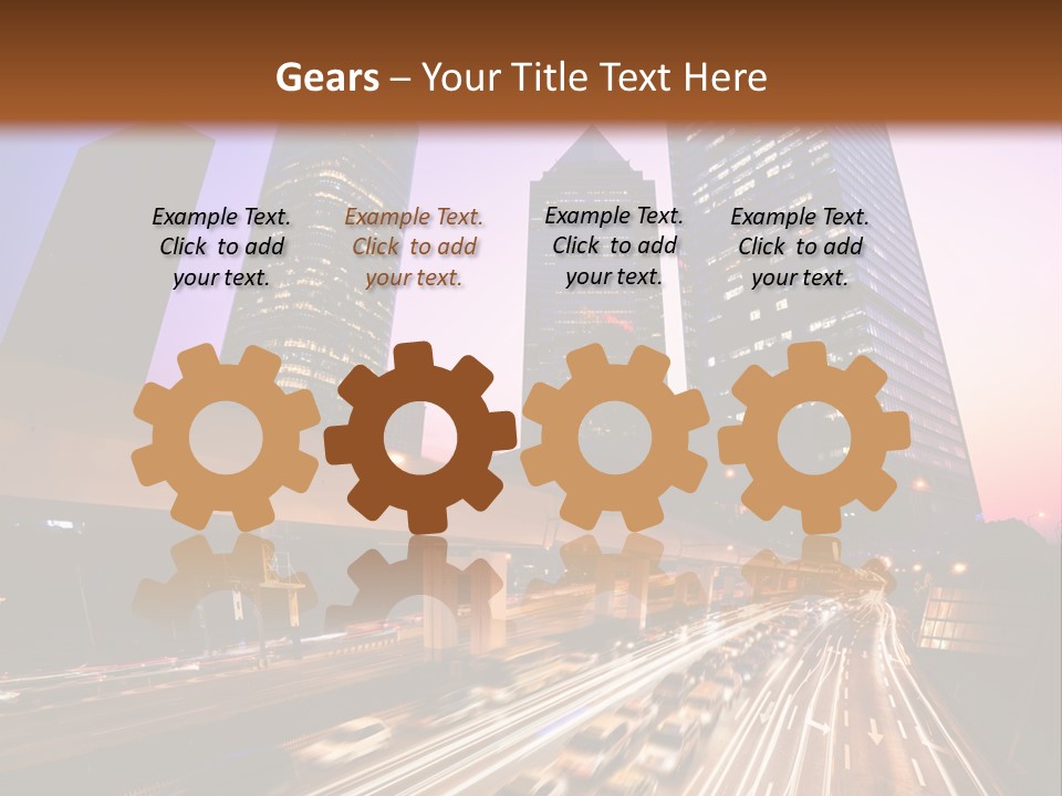 Night City PowerPoint Template