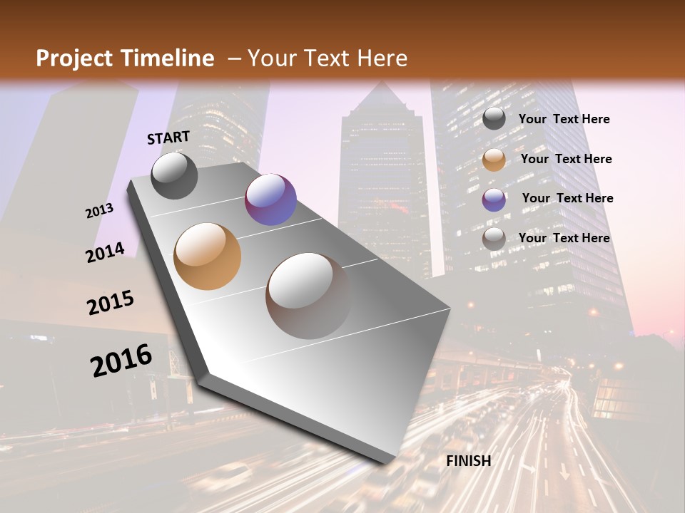 Night City PowerPoint Template
