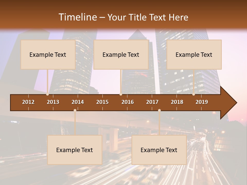 Night City PowerPoint Template