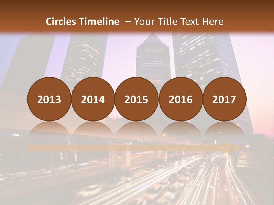 Night City PowerPoint Template